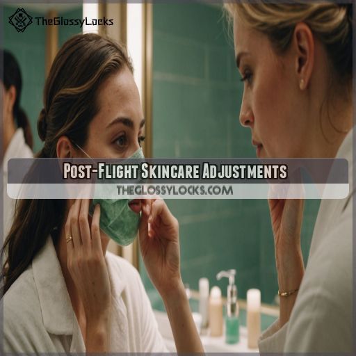 Post-Flight Skincare Adjustments