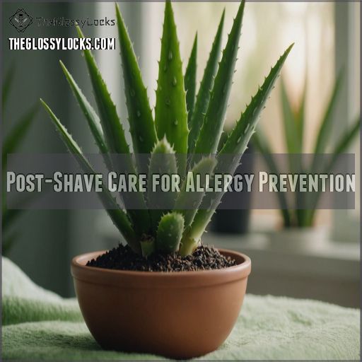 Post-Shave Care for Allergy Prevention