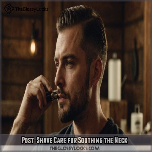 Post-Shave Care for Soothing the Neck