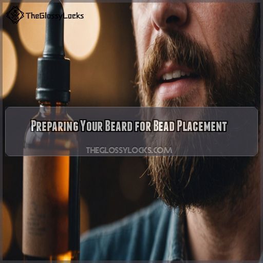 Preparing Your Beard for Bead Placement