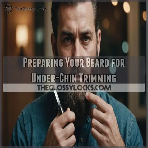 Preparing Your Beard for Under-Chin Trimming