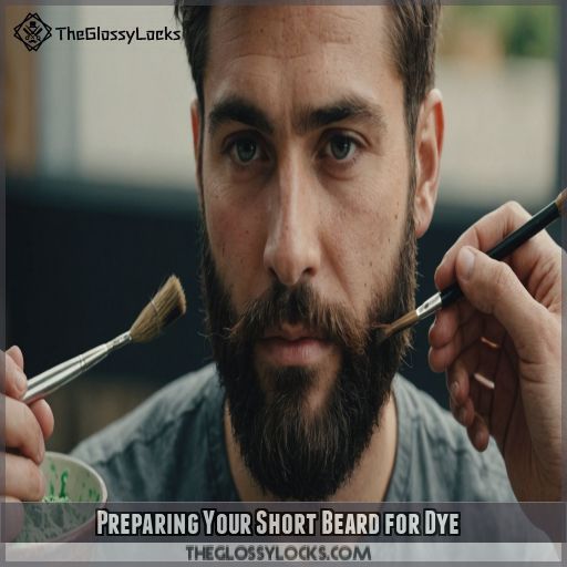 Preparing Your Short Beard for Dye