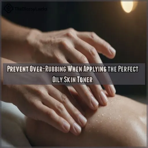 Prevent Over-Rubbing When Applying the Perfect Oily Skin Toner