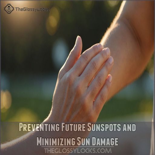 Preventing Future Sunspots and Minimizing Sun Damage