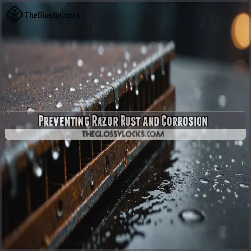 Preventing Razor Rust and Corrosion