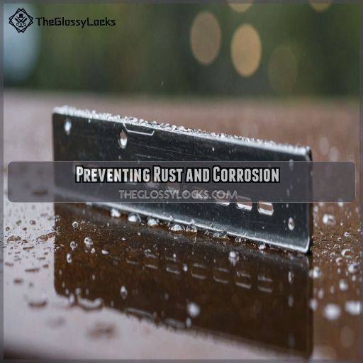 Preventing Rust and Corrosion