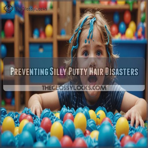 Preventing Silly Putty Hair Disasters