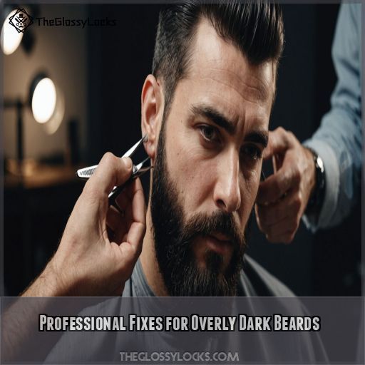 Professional Fixes for Overly Dark Beards