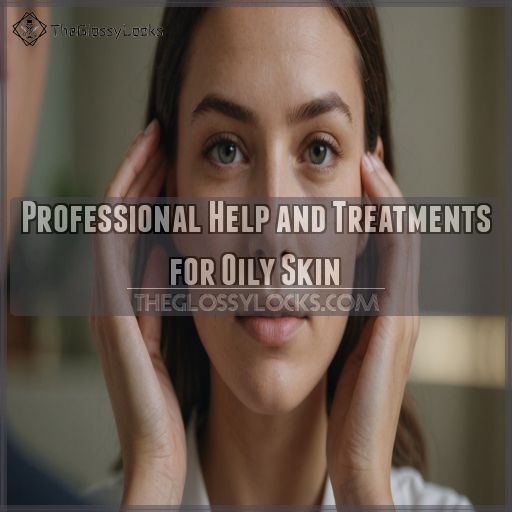 Professional Help and Treatments for Oily Skin