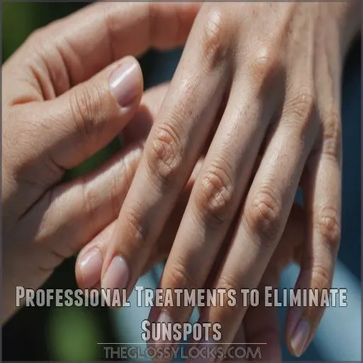 Professional Treatments to Eliminate Sunspots