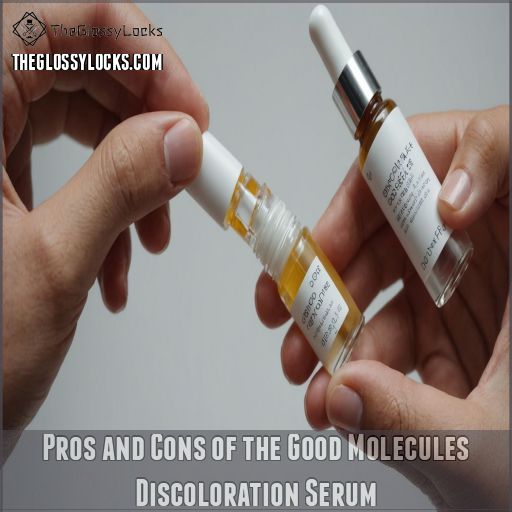 Pros and Cons of the Good Molecules Discoloration Serum