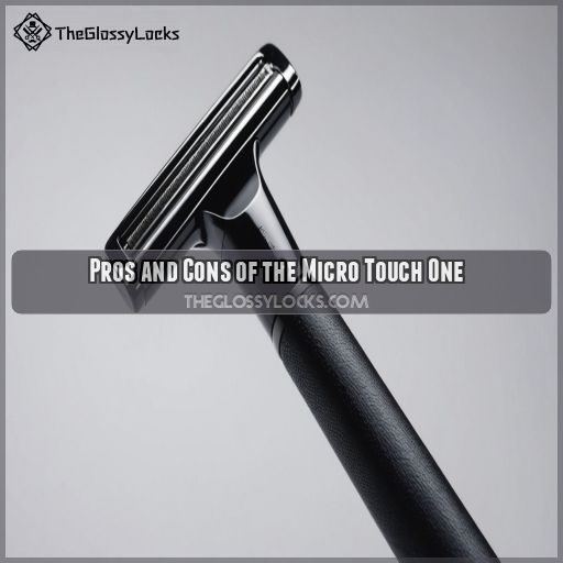 Pros and Cons of the Micro Touch One