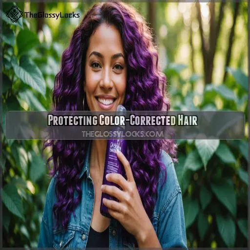 Protecting Color-Corrected Hair