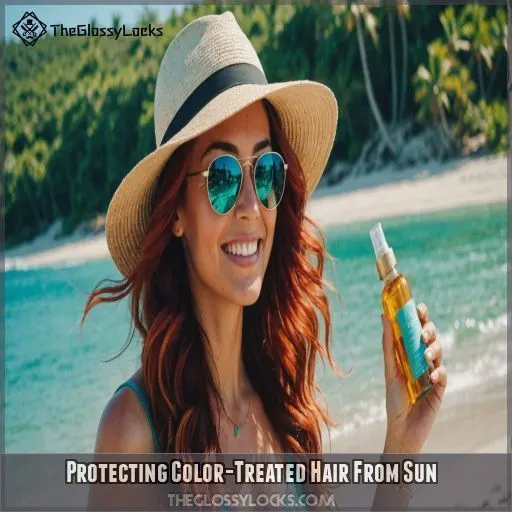 Protecting Color-Treated Hair From Sun