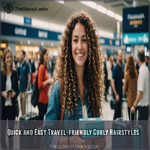 Quick and Easy Travel-friendly Curly Hairstyles