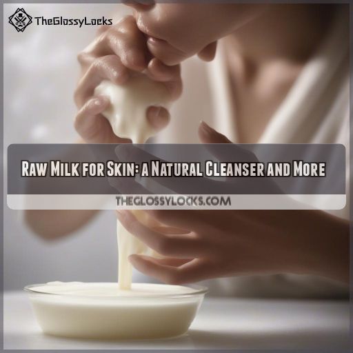 Raw Milk for Skin: a Natural Cleanser and More