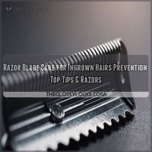 Razor Blade Care for Ingrown Hairs Prevention