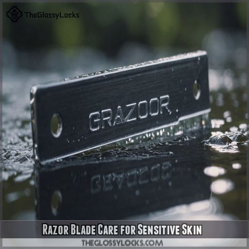 Razor Blade Care for Sensitive Skin