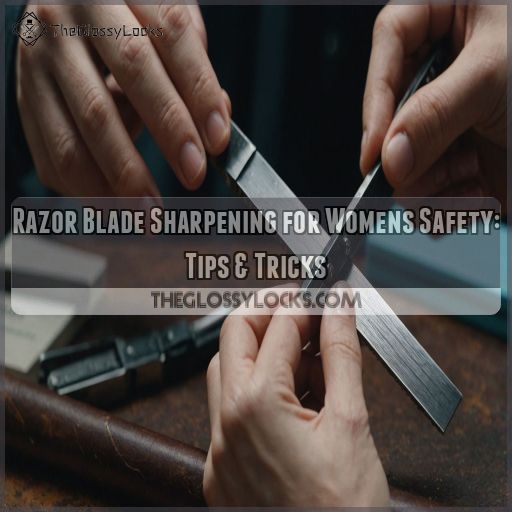 Razor Blade Sharpening for Womens Safety