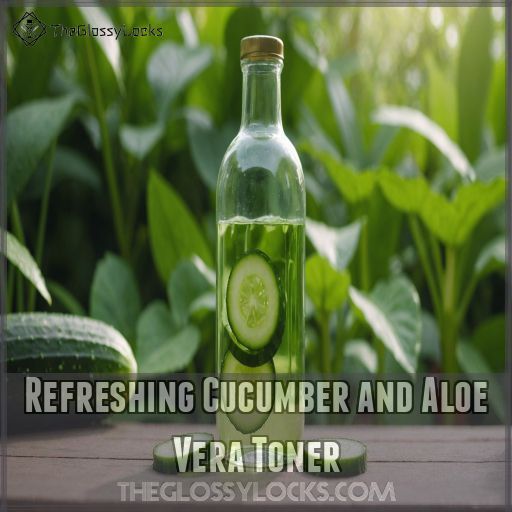 Refreshing Cucumber and Aloe Vera Toner