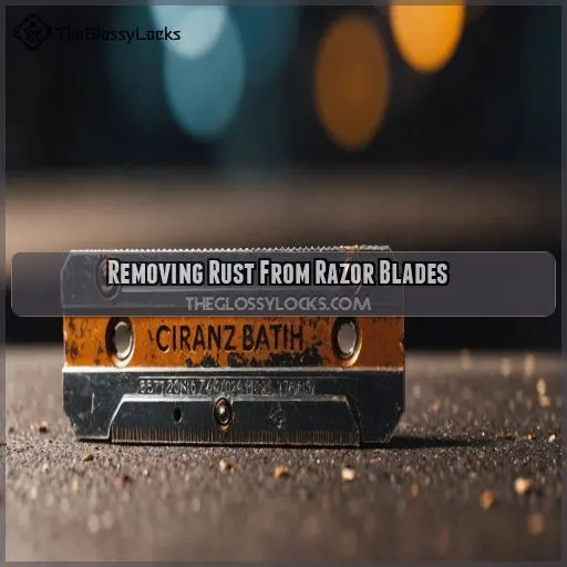 Removing Rust From Razor Blades