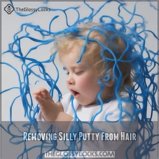 Removing Silly Putty From Hair