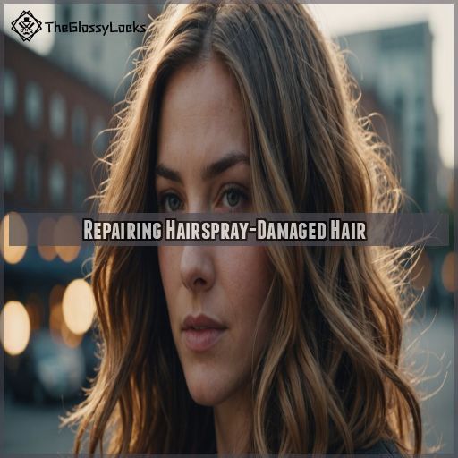 Repairing Hairspray-Damaged Hair