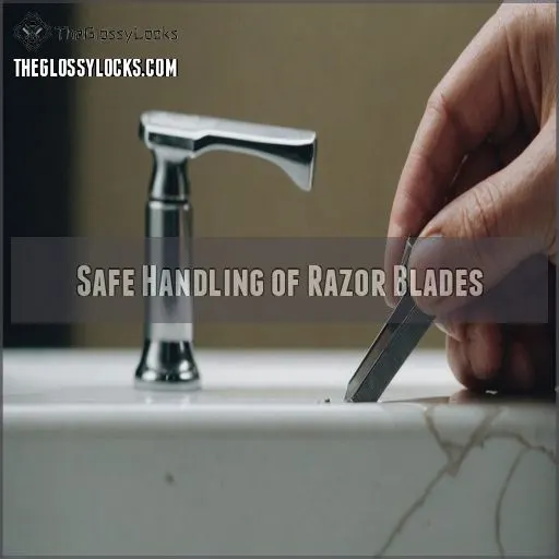 Safe Handling of Razor Blades