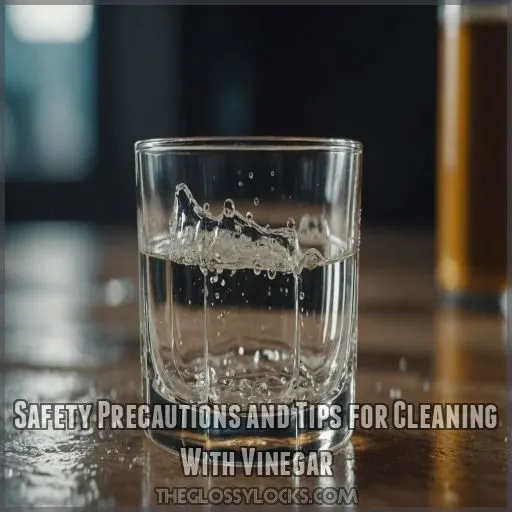 Safety Precautions and Tips for Cleaning With Vinegar