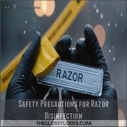 Safety Precautions for Razor Disinfection