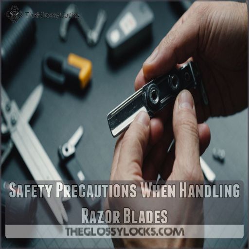 Safety Precautions When Handling Razor Blades