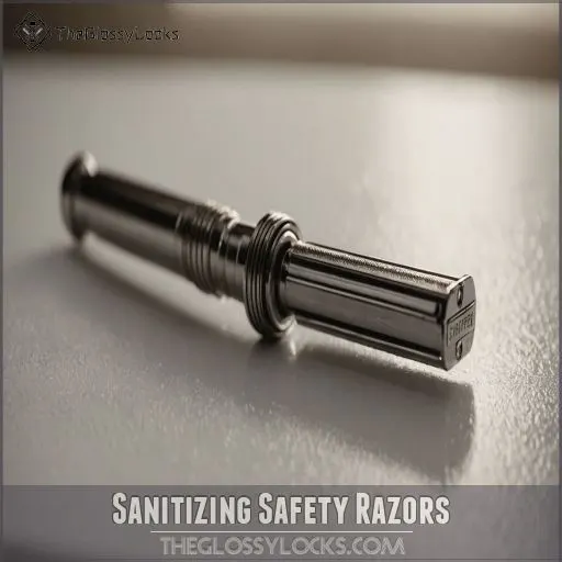 Sanitizing Safety Razors