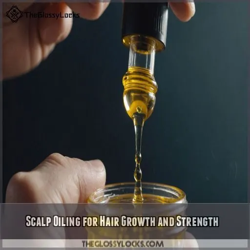 Scalp Oiling for Hair Growth and Strength