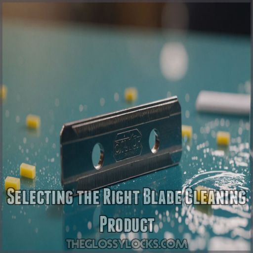 Selecting the Right Blade Cleaning Product