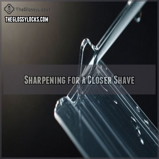 Sharpening for a Closer Shave