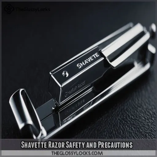 Shavette Razor Safety and Precautions