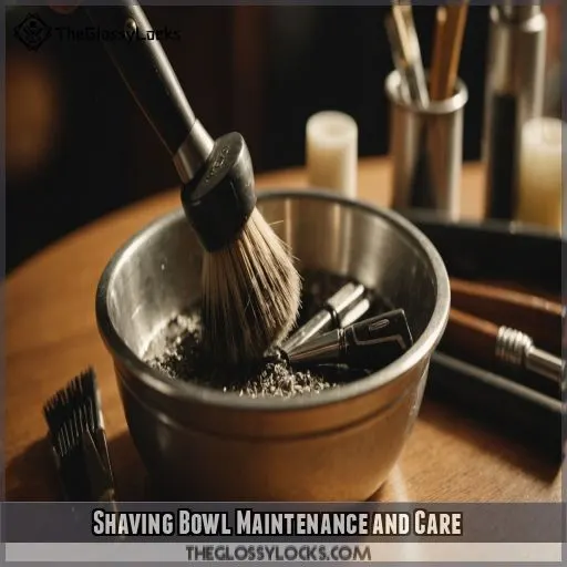 Shaving Bowl Maintenance and Care