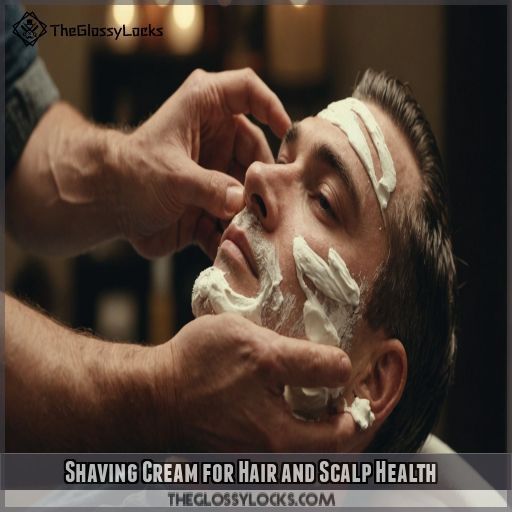 Shaving Cream for Hair and Scalp Health