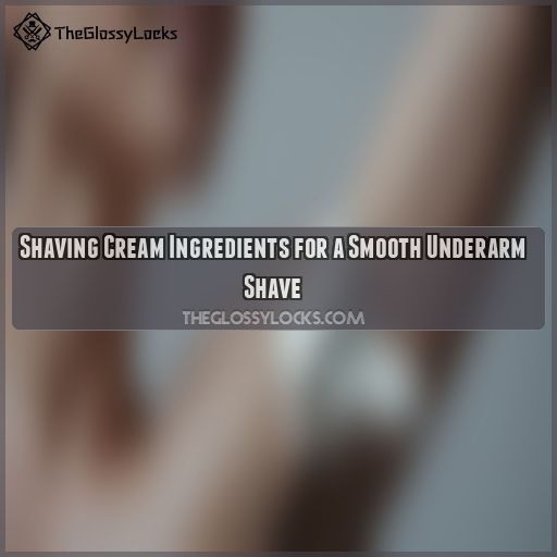 Shaving Cream Ingredients for a Smooth Underarm Shave