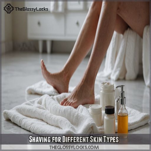 Shaving for Different Skin Types