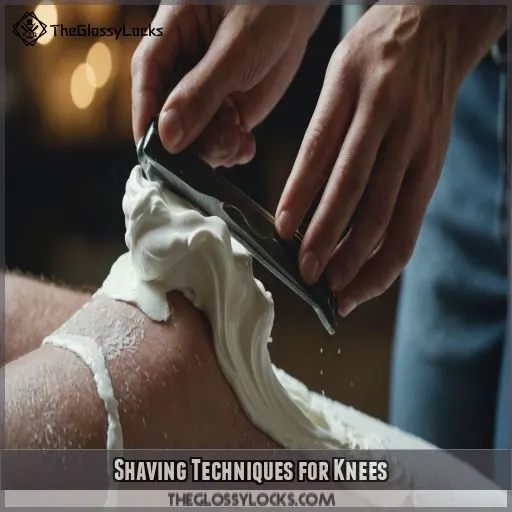 Shaving Techniques for Knees