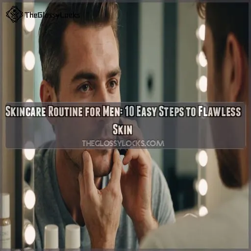 skincare routine for men