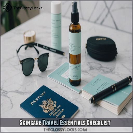 Skincare Travel Essentials Checklist