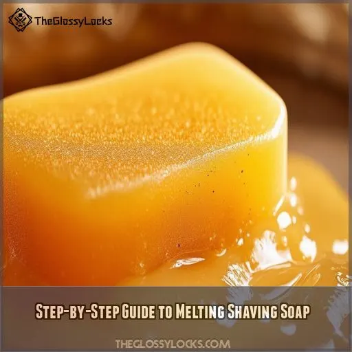 Step-by-Step Guide to Melting Shaving Soap