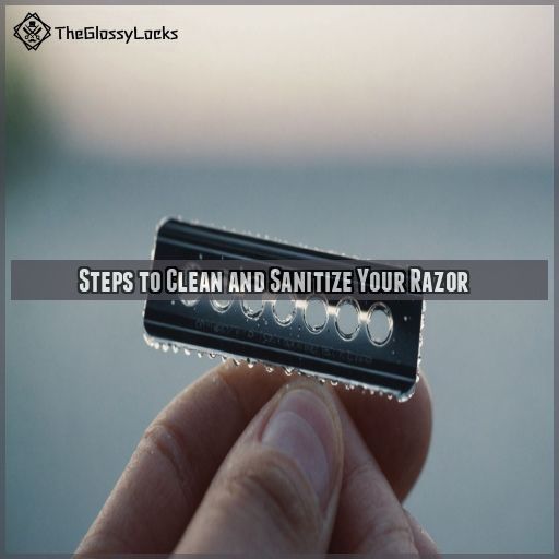 Steps to Clean and Sanitize Your Razor