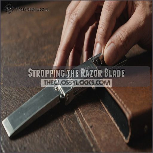 Stropping the Razor Blade