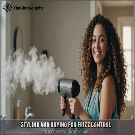 Styling and Drying for Frizz Control