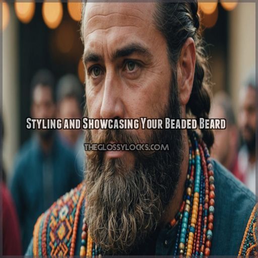 Styling and Showcasing Your Beaded Beard