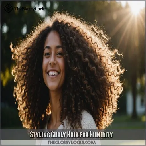 Styling Curly Hair for Humidity