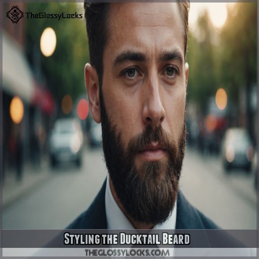 Styling the Ducktail Beard